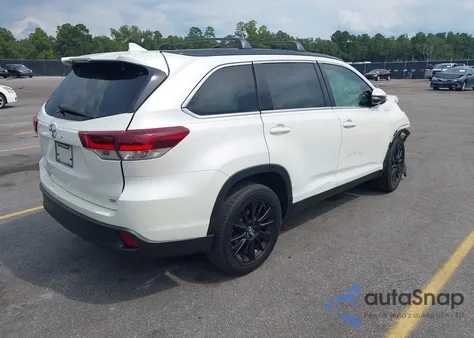 2019 Toyota Highlander Se из США, поврежденный, VIN 5TDKZRFH8KS566617